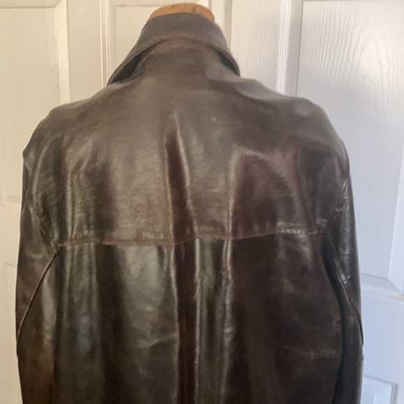 Thinsulate GENUINE LEATHER heavy jacket fully lined vintage 80’s - Picture 14 of 16